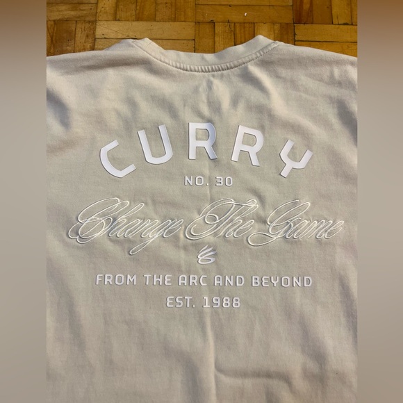 Under Armour Curry White Tee - Picture 4 of 4